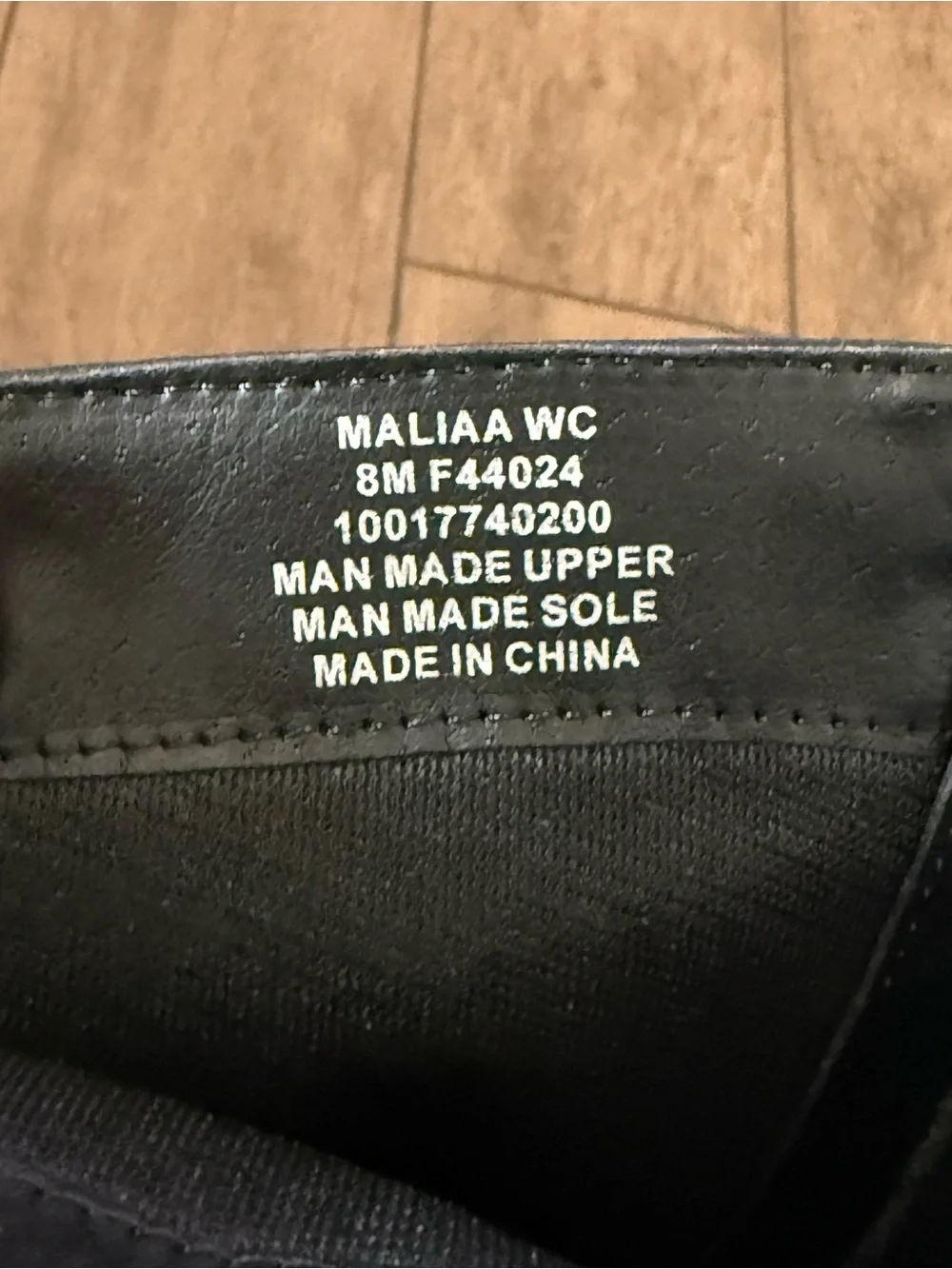 Style & Co. Maliaa Wide Calf Riding Boots Knee High Block Heel Black Sz 8